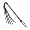 Prowler Red Long Handled Whip - Black, 42in