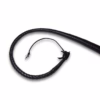 Black braided whip with a Turkish knot