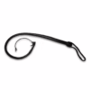 Prowler Red Turkish Knot Whip, a black braided whip