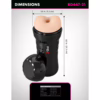 Experience ultimate pleasure with the PDX Extreme Wet Bussies Stroker, designed for satisfaction. Realistic PDX Extreme Wet Bussies Stroker with dimensions