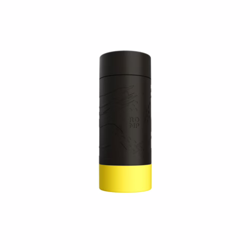 Romp Dash Masturbator in black with yellow base