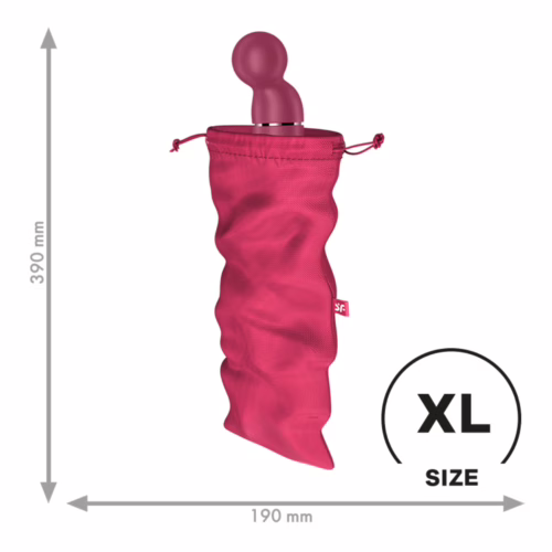 Pink Satisfyer Treasure Bag for XL items