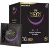 Experience superior sensitivity with Skyn Elite Latex Free Condoms, available in a convenient 36-pack. 36 Skyn Elite Latex Free Condoms - 36 Pack