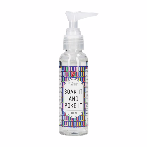 S-Line Soak It And Poke It Water Based Extra Thick Lubricant - 100ml