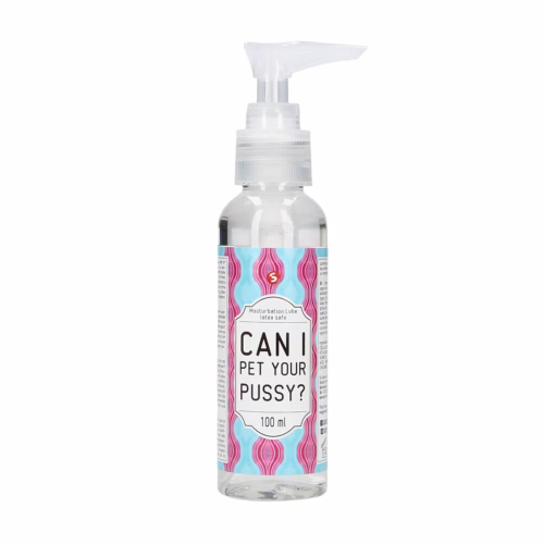 Discover playful intimacy with this unique lube, perfect for enhancing personal pleasure. S-Line Can I Pet Your Pussy Water Based Masturbation Lubricant - 100ml