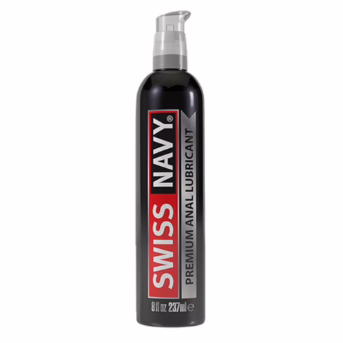 Swiss Navy premium anal lubricant bottle, 8 oz