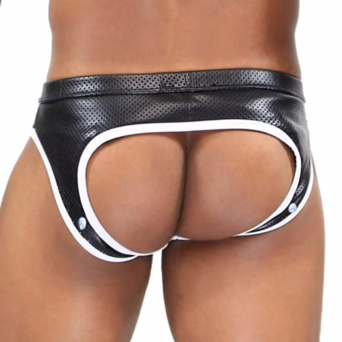 Tof Paris Pilot Empty Bottom in black with white trim