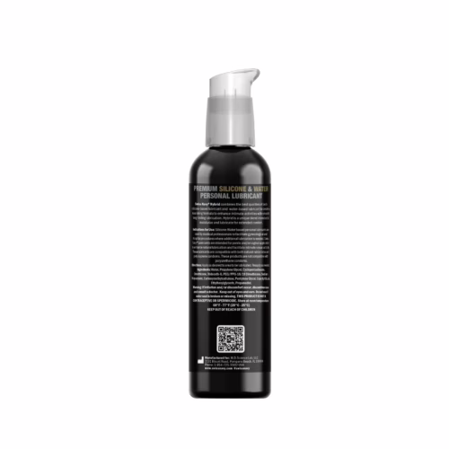 Swiss Navy Hybrid Premium Silicone and Water Based Lubricant bottle