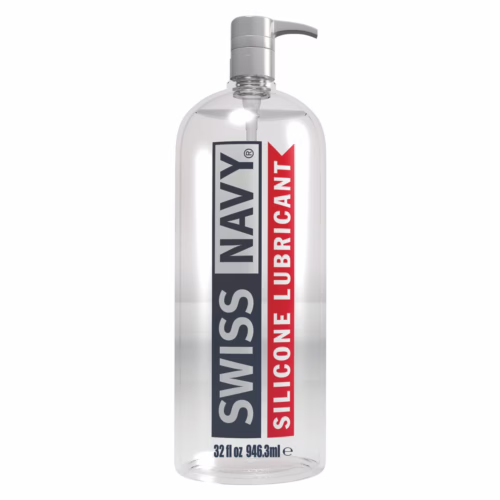 32 oz bottle of Swiss Navy silicone lubricant