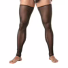 Tof Paris Mesh Long Legs For Men - Black