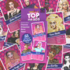 Discover your favorite drag queens with the Top Drags card game, available now! Top Drags Card Game featuring drag queen cards