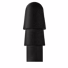 Discover the unique design of this black vulva plug, perfect for enhancing intimate experiences. Black vulva plugwith a tapered design and textured sections