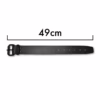 Prowler Red Leather Buckle Bicep Band - Black, XL
