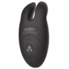Rabbit Company Lay-On Rabbit Black clitoral vibrator with ergonomic hands-free design