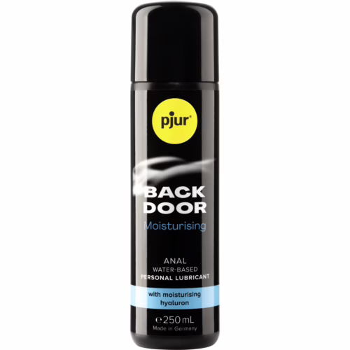 Pjur back door waterbased lubricant 250ml moisturising formula bottle