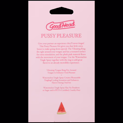 GoodHead Pussy Pleasure Party Kit
