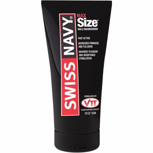 Swiss navy enhancement cream 5oz max size specialist intimate wellness jar