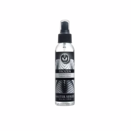 Master Series Frozen deep throat spray 4oz bottle with precision application