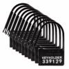 Master Series Keyholder numbered chastity locks 10 pack tamper-evident design