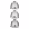 Oxballs Adjustfit insert 3 pack clear - versatile sizing options with premium silicone