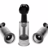 Master Series suction toys triple suckers with twist mechanism
