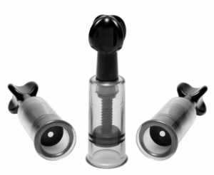 Master Series suction toys triple suckers with twist mechanism
