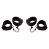Master Series kinky comfort cuff set with padded wrist and ankle restraints for bondage play