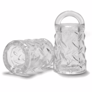 aj-1073-clr Oxballs Gripper Cock Ring premium textured support ring