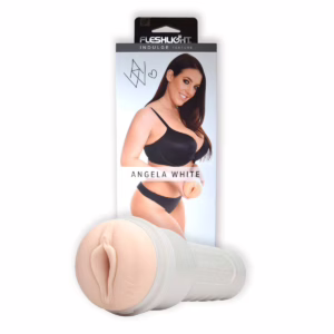 angela_fleshlight Fleshlight Angela White Indulge masturbator premium stroker with realistic texture design