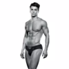 Envy bad boy brief in black and white for men's premium underwear