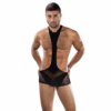 Envy stealth sling bodysuit black - daring design with sophisticated contemporary styling