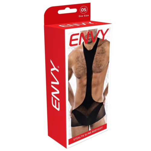 Envy Stealth Sling Bodysuit Black