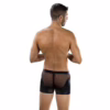 Envy Sheer Contrast Boxer Briefs Black
