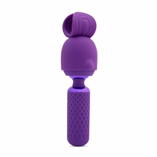 Nu Sensuelle Harlow Nubii mini wand masturbator dual function vibrator