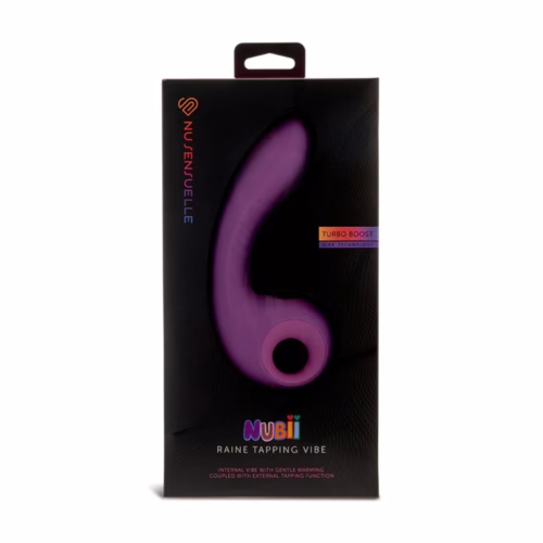 Nu Sensuelle Raine Nubii External Tapping Vibrator Purple