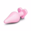 b-Vibe Butties B-Mine heart shaped pink silicone butt plug perfect for beginners