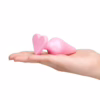 b-Vibe Butties B-Mine Heart Shaped Silicone Butt Plug Pink
