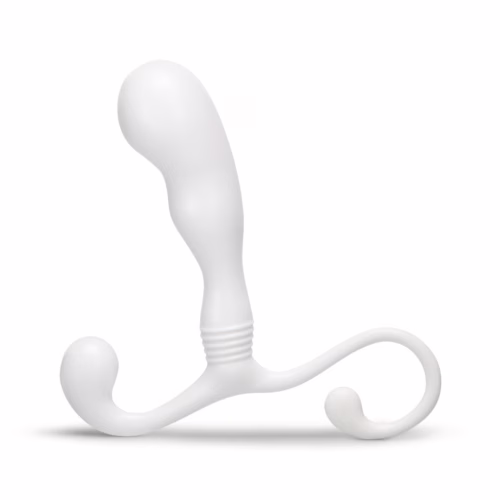 b-Vibe P-Spot Slim prostate massager white hands-free design for comfortable prostate stimulation