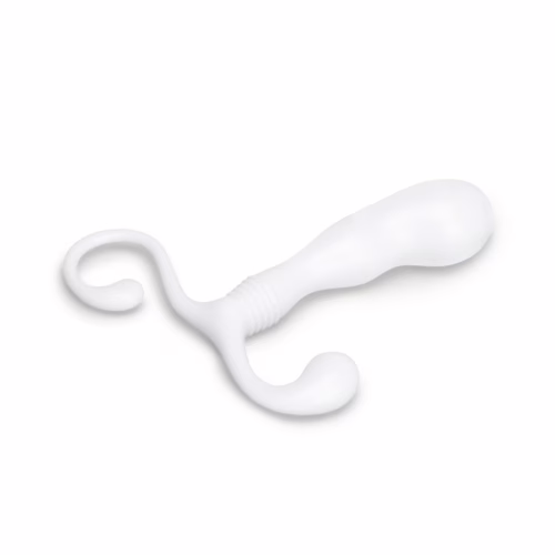 b-Vibe P-Spot Slim Hands-Free Slimline Prostate Massager White