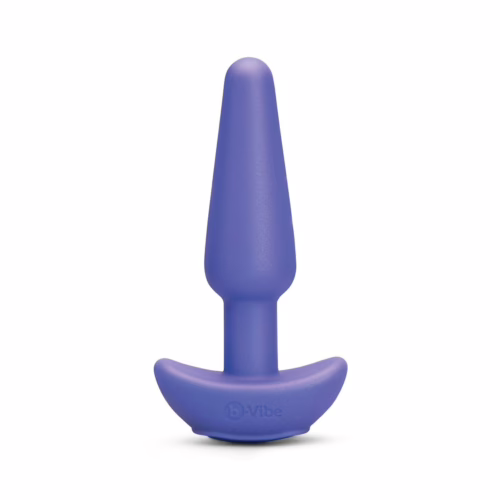 b-vibe butties shake vibrating butt plug with slimline design and multiple vibration settings