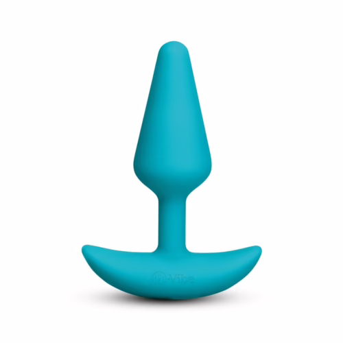 b-Vibe Butties Anal Training 2 Piece Bundle Remote Control Butt Plugs Blue Orange