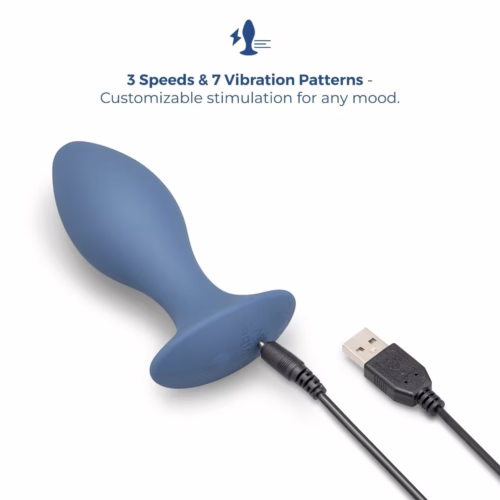 b-Vibe 4inch Vibrating Silicone Butt Plug