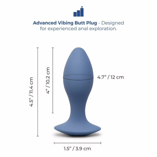 b-Vibe 4inch Vibrating Silicone Butt Plug