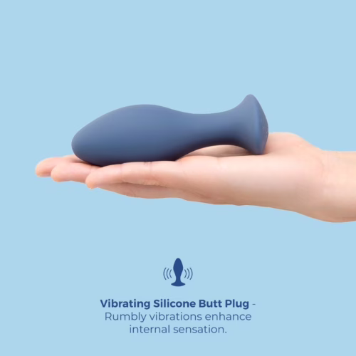 b-Vibe 4inch Vibrating Silicone Butt Plug