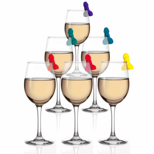 Super Fun Penis Cocktail Markers Set Of 6