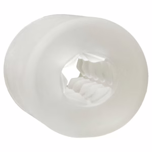 dj0682-20-cd Goodhead helping head stroker clear transparent design with massage beads