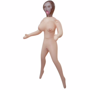 fddr029sfa-002 Hussy inflatable love doll with standing pose and three temptations