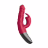 fpbq052a00-027_6 Titanz Rotating 3.5 Inch Rechargeable Rabbit Vibrator With Clitoral Stimulation