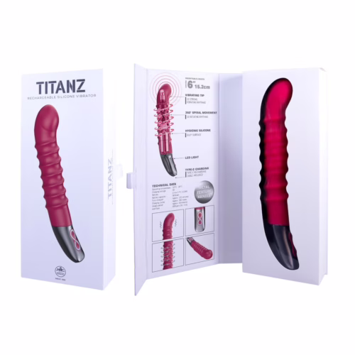 fpbr014a00_027_packaging Titanz Spiral 6 Inch Rechargeable Vibrator