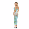 Lapdance Blue Horizon Maxi Dress Blue